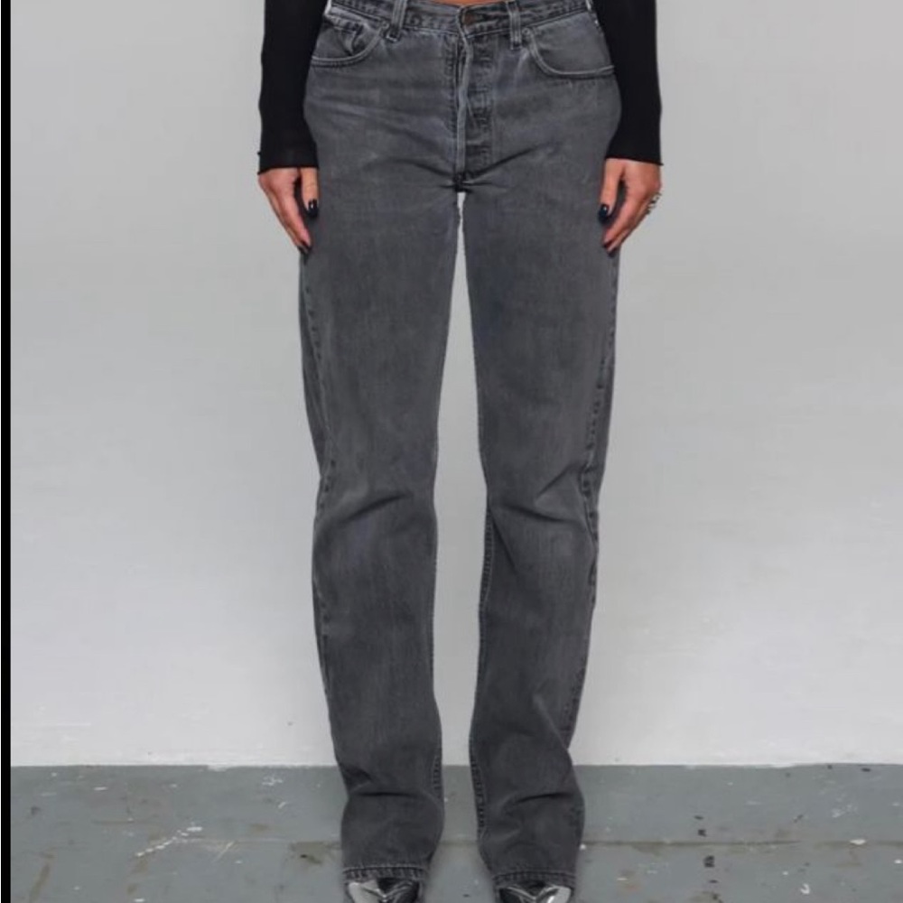 urban outfitters dark wash baggy jeans